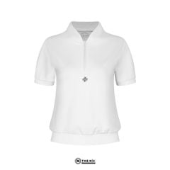 Áo thể thao nữ Royce Polo - Trắng
