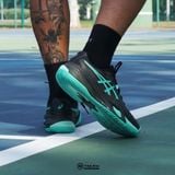 Asics Gel Resolution X Black Aurora Green - ảnh 5