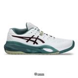 Asics Gel Resolution X White/Dark Aubergine - ảnh 1