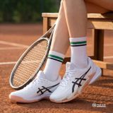 Asics Court FF 3 White Black Coffee - ảnh 4
