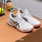Asics Court FF 3 White Black Coffee - ảnh 5