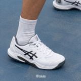 Asics Gel Dedicate 9 White/Gunmetal - ảnh 4