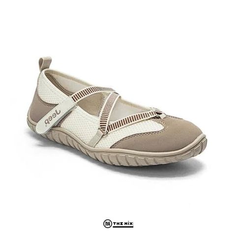 Jeep Mary Jane Outdoor Low Top Begie Cream