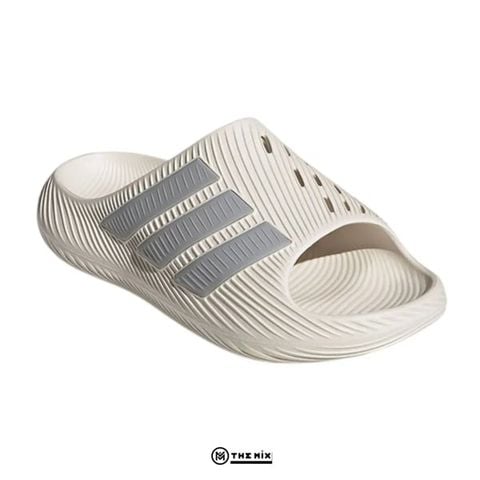 ADIDAS Men Slides Purechill Màu Off White Sọc Grey Two