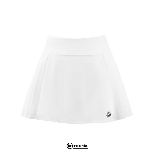 Chân Váy Xếp Ly Noor Skirt - Trắng