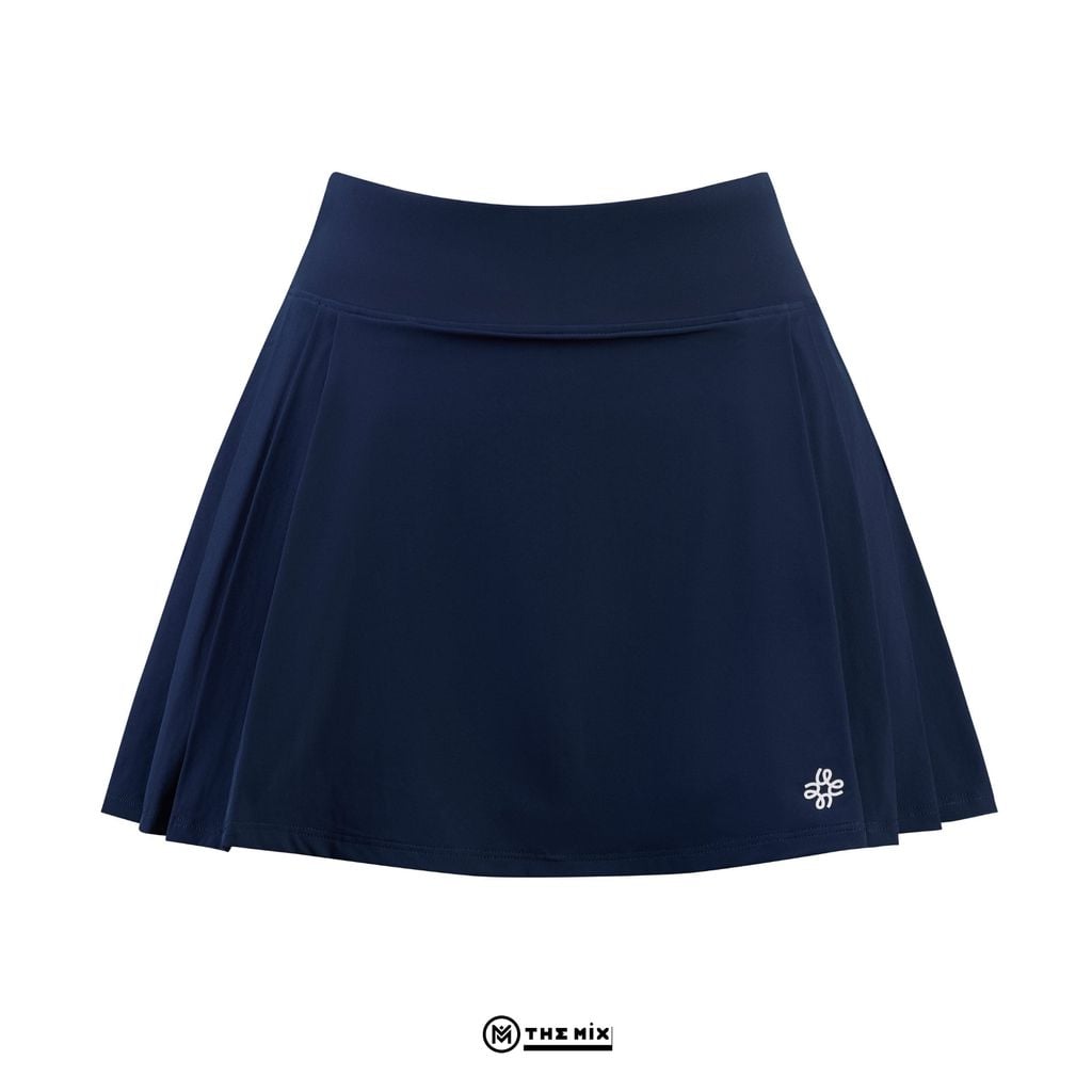 Chân Váy Xếp Ly Noor Skirt - Navy