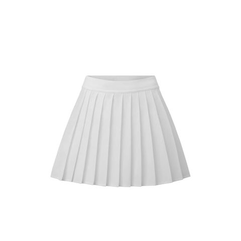 Chân Váy Pleated Skirt Xếp Ly Nhỏ - Trắng