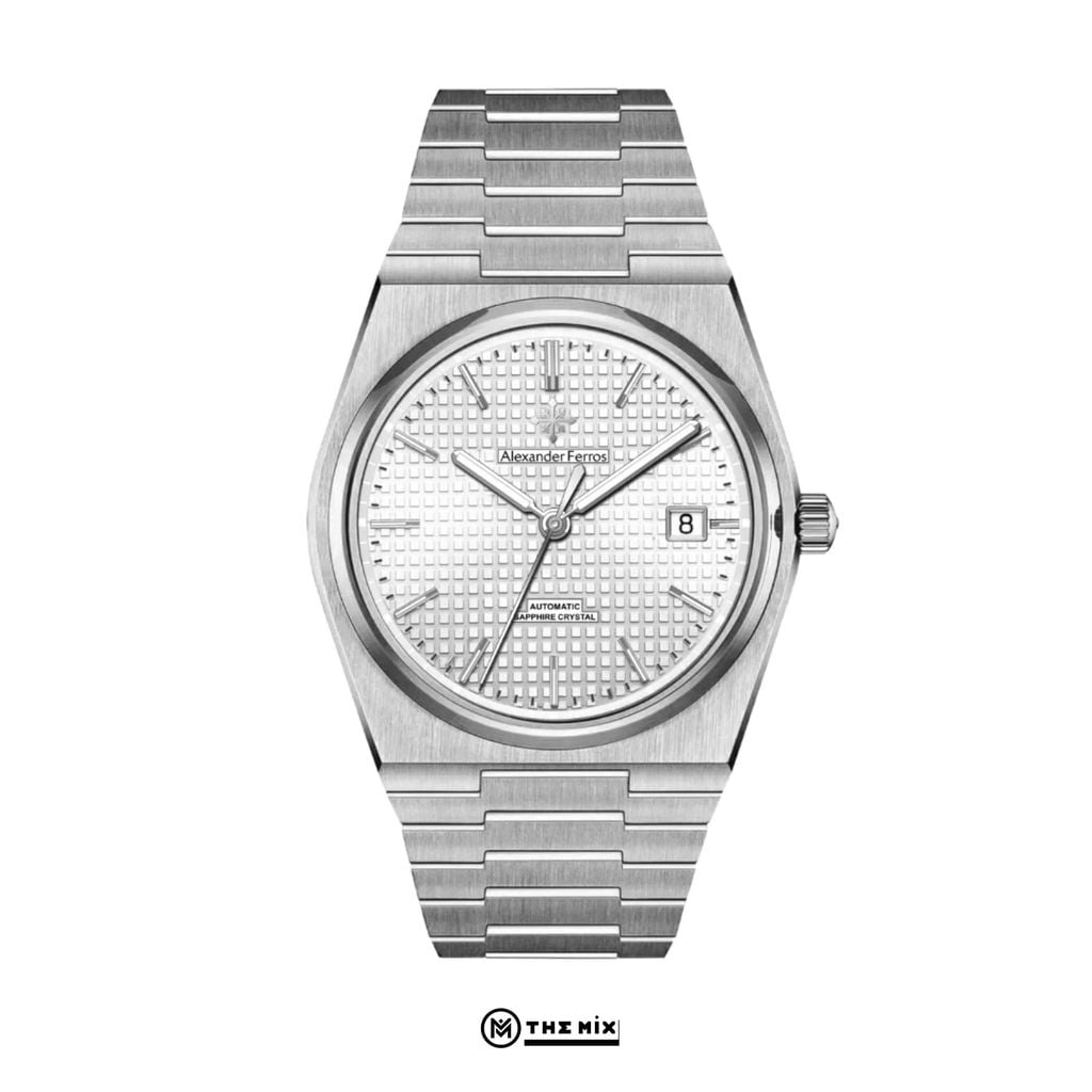 Đồng Hồ 5052S/02 Guilloché Silver 40mm - Alexander Ferros