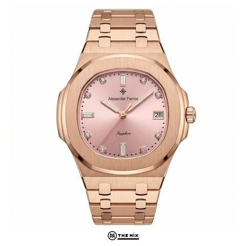 Đồng Hồ AF 6152R/16 - 33mm - Guilloché Flamingo Gold