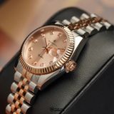 Đồng Hồ AF 8222D/16 - 31mm Light Sunburst Dial Fluted Silver Gold - ảnh 7