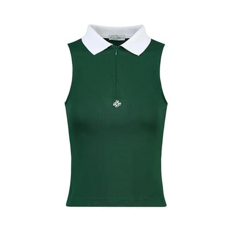 Áo thể thao nữ Mini Polo - Xanh Lá