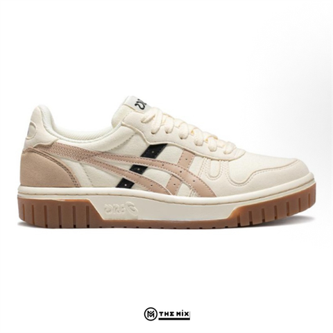 Asics Court MZ Cream Black Gum 'White Brown'