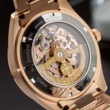 Đồng Hồ AF 9262R-02 - 40mm - White Gold Automatic Skeleton - ảnh 8