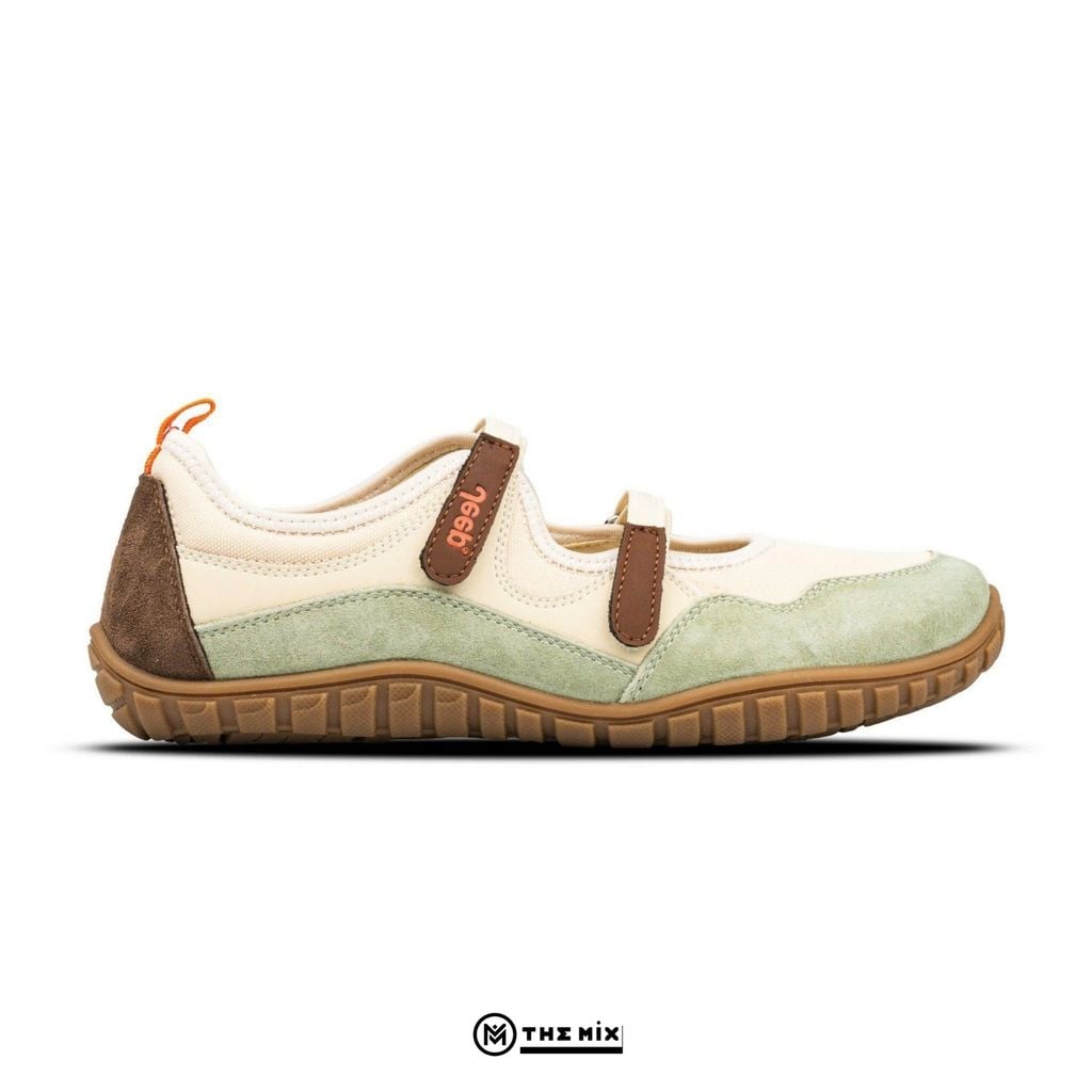 Jeep Outdoor Shoes Women's Low Top ''Cream Light Green''