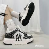 MLB Chuky Liner Mid Monogram Đen - Size 38.5 - ảnh 4