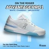 On The Roger Advantage Pro “White / Chambray - ảnh 2