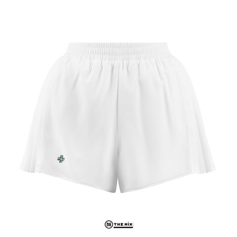 Quần thể thao nữ Tennis Short - Trắng