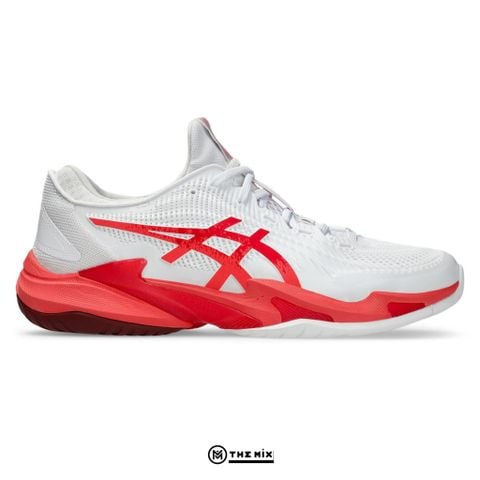 Asics Court FF 3 Novak White Electric Red