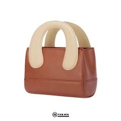 Túi Jonbag Chữ Nhật Màu Da Bò Kem