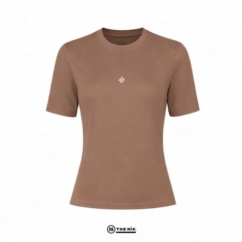 Áo thể thao nữ Elle Tee - Nâu