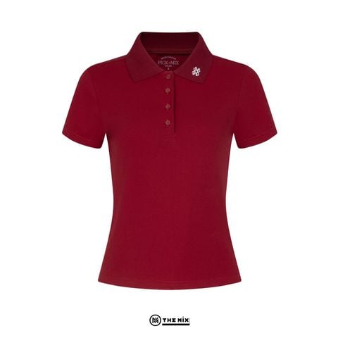Áo Thể Thao Polo Nữ - Đỏ