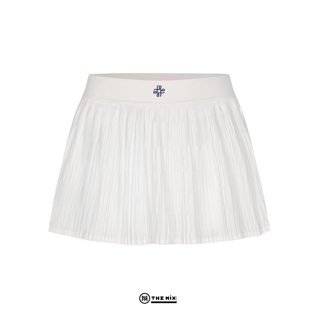 Chân Váy Xếp Ly Prime Skirt - Trắng
