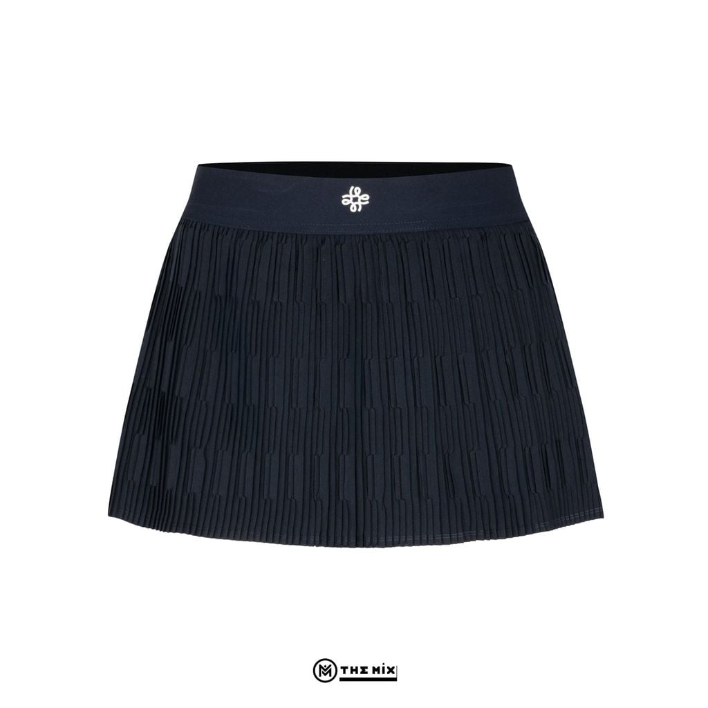 Chân Váy Xếp Ly Prime Skirt - Xanh Navy
