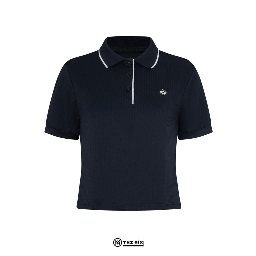 Áo Thể Thao Willi Croptop - Xanh Navy