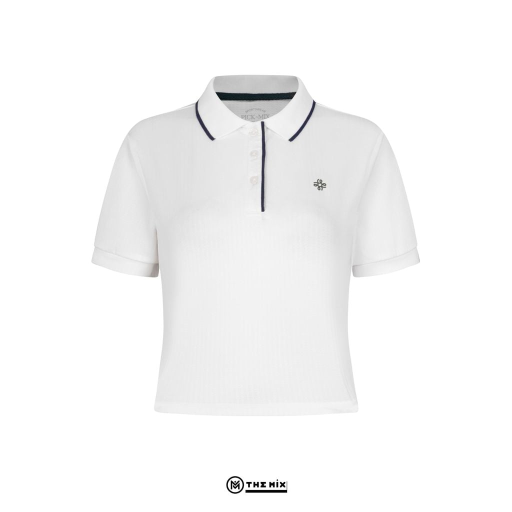 Áo Thể Thao Willi Croptop - Trắng