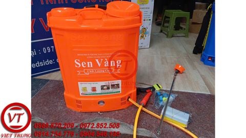 Bình phun động cơ điện sen vàng