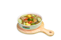Soup chua cá bông lau