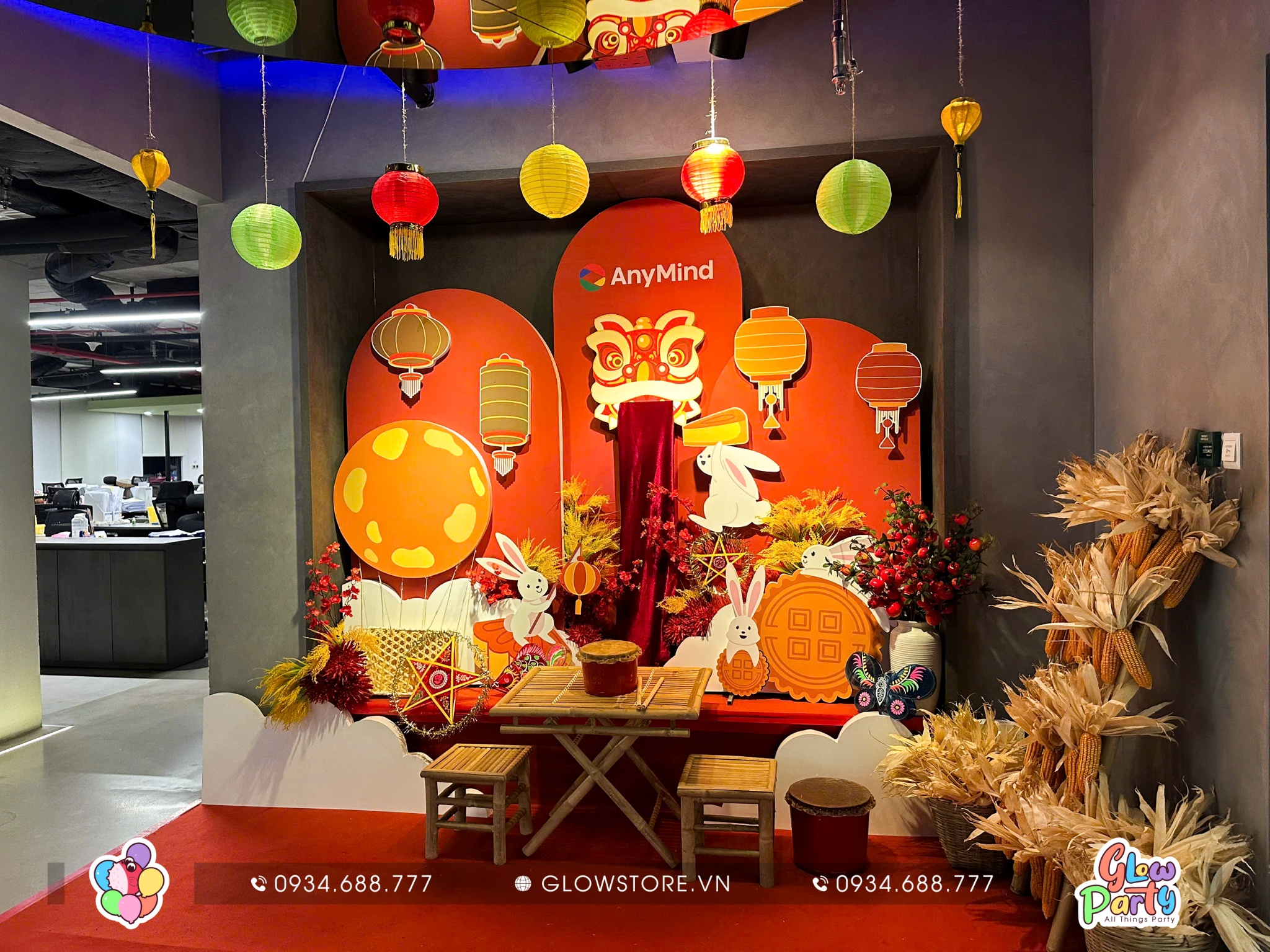 Trang trí trọn gói Background mẫu 449