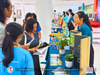 Folding Display Board Carton - Standee Để Bàn 4 mặt Gấp Gọn