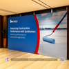 Trang trí trọn gói Background mẫu 579 - Backdrop Hiflex 5m x 2,7m sự kiện doanh nghiệp
