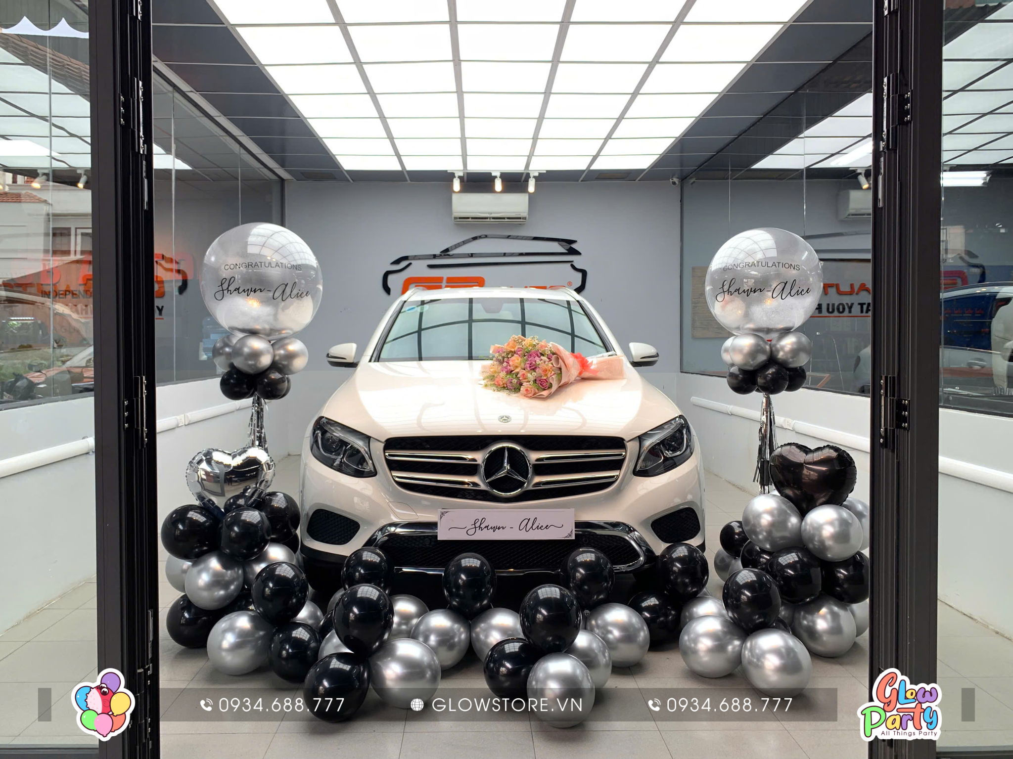 Trang trí trọn gói Bàn giao xe mẫu 429