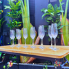 Thuê Set 12 ly rượu Champagne thon - Ly thuỷ tinh