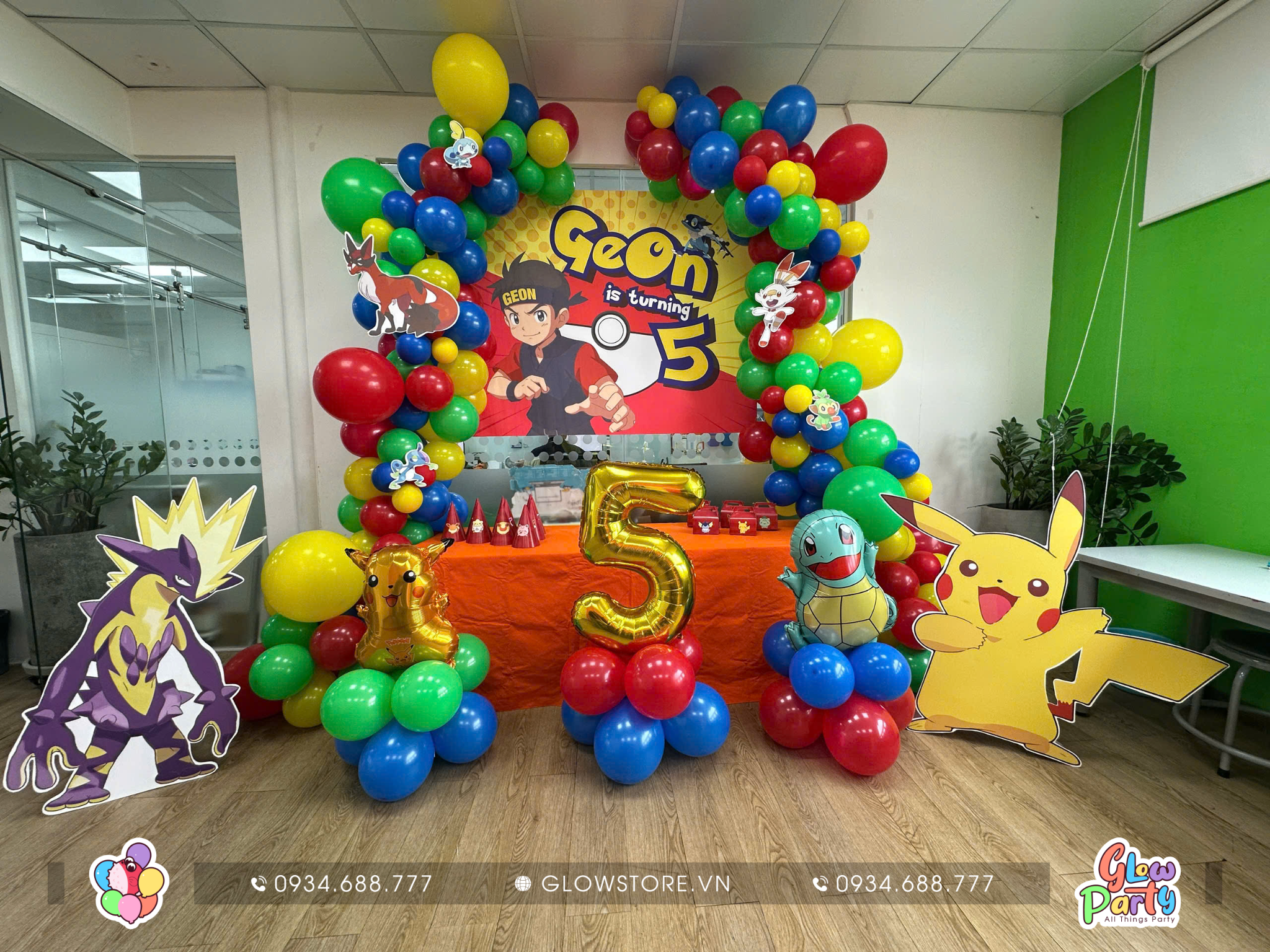 Trang trí trọn gói Background mẫu 466