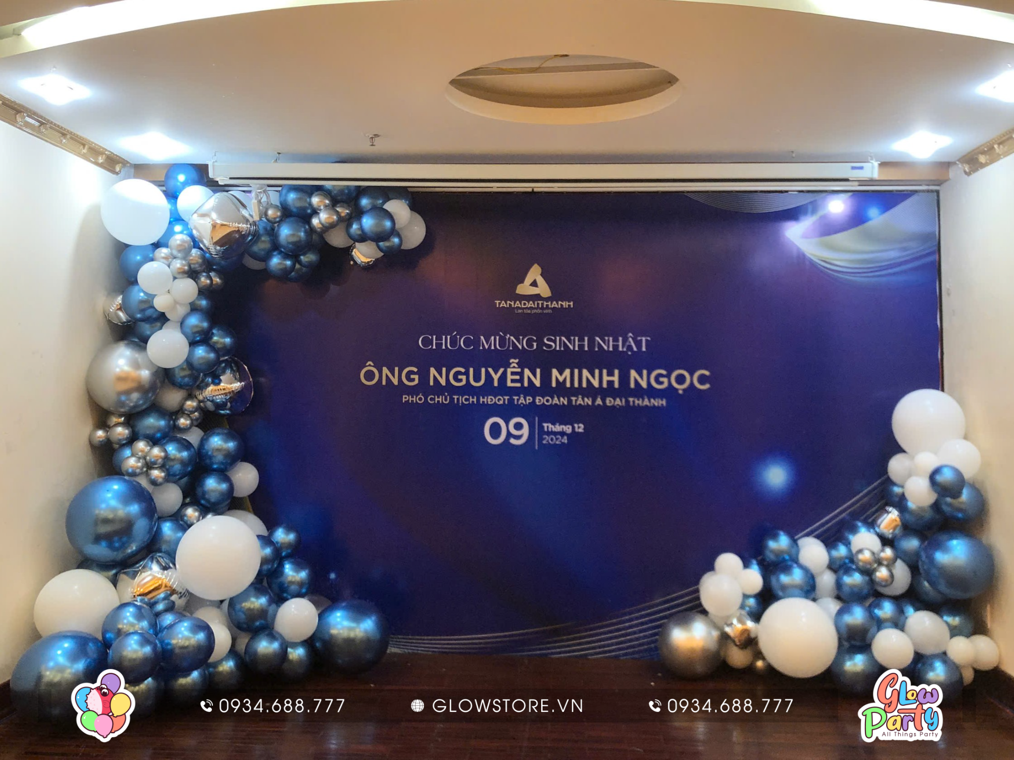 Trang trí trọn gói Background mẫu 435