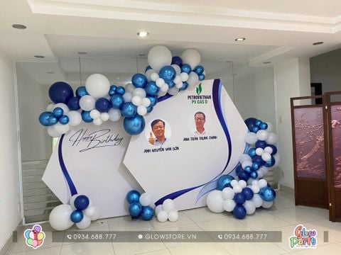 3,5 x 2,3m sinh nhật sếp