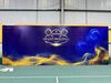 Trang trí trọn gói Background mẫu 603 - Backdrop Hiflex 8m x 3m sự kiện doanh nghiệp