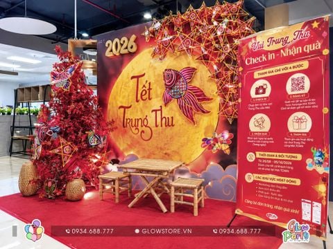 Tết Trung Thu 2026 tại Tập đoàn Thiên Long, mang đến giải pháp trang trí trọn gói vô cùng chỉn chu, nổi bật và nghệ thuật 