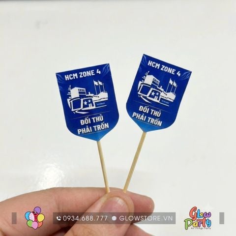  Cờ Tăm In Theo Yêu Cầu 