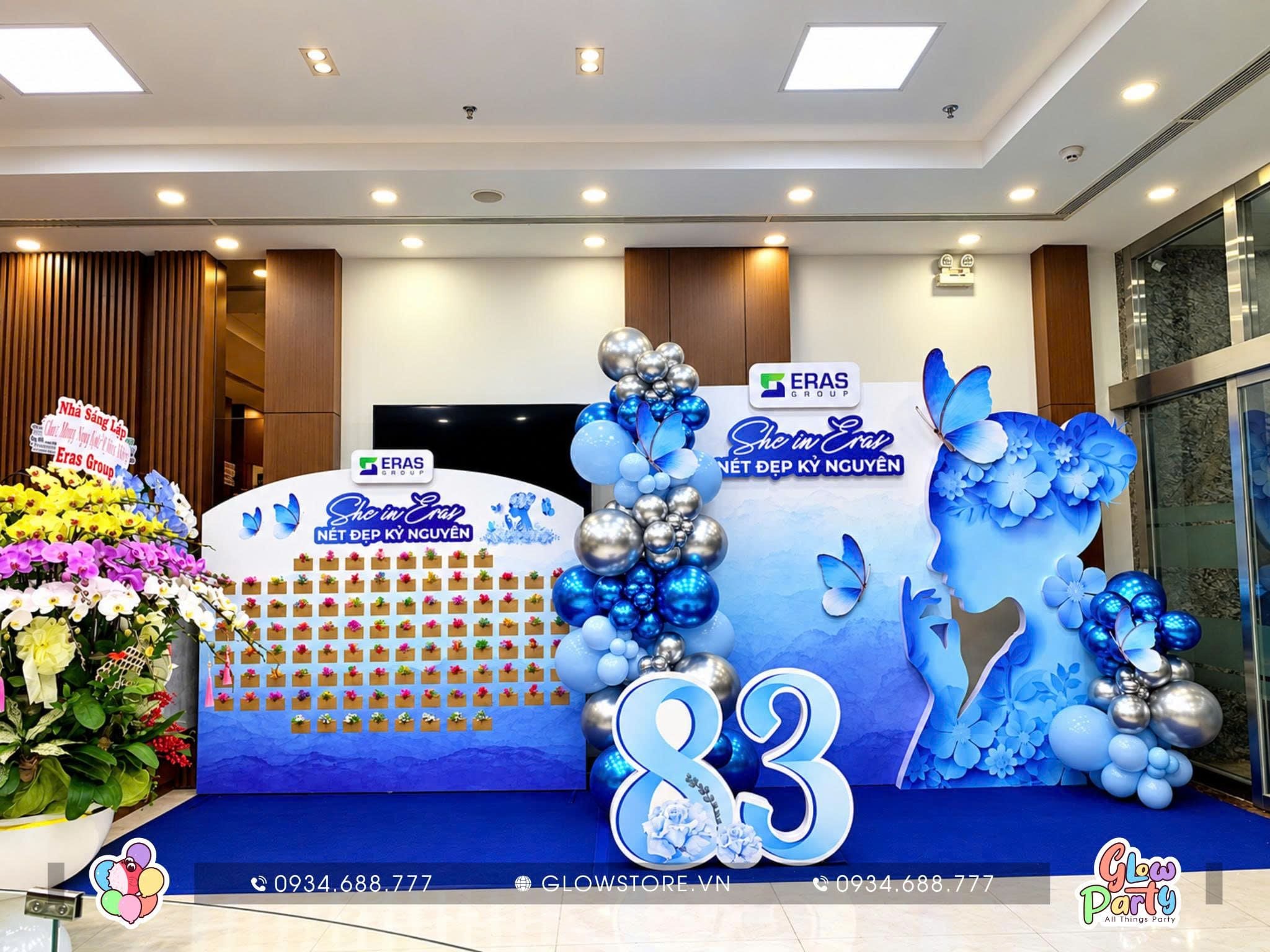 Trang trí trọn gói Background mẫu 649