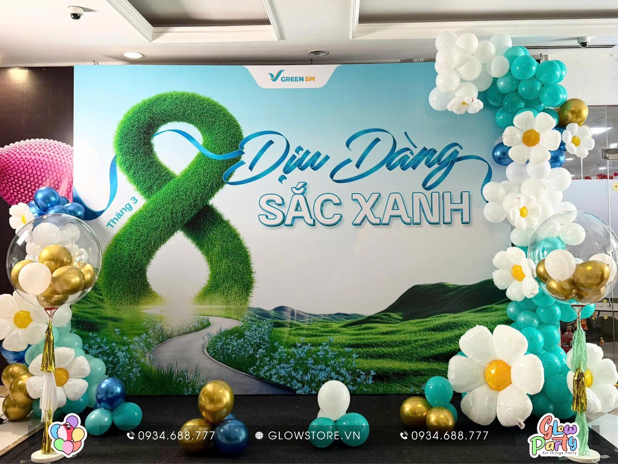 Trang trí trọn gói Background mẫu 623