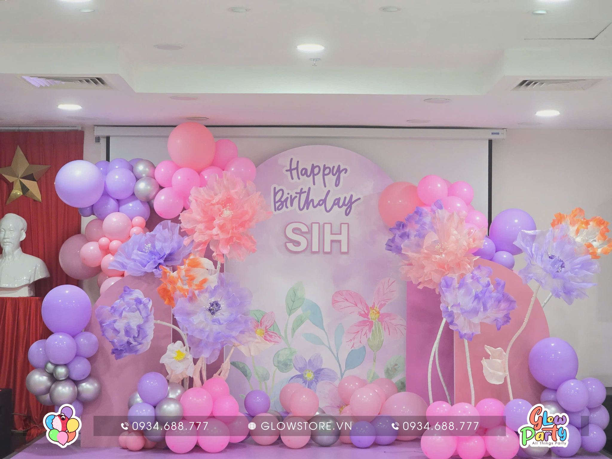 Trang trí trọn gói Background mẫu 437