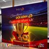 Trang trí trọn gói Background mẫu 576 - Backrop Ốp Nổi 3D Đi Đèn LED chủ đề World Cup
