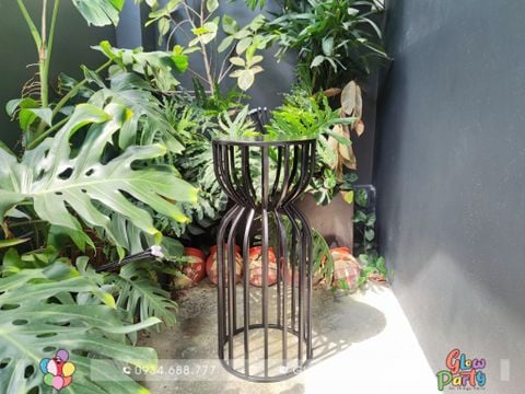 Thuê Bộ bục tròn đồng hồ cát để bánh 