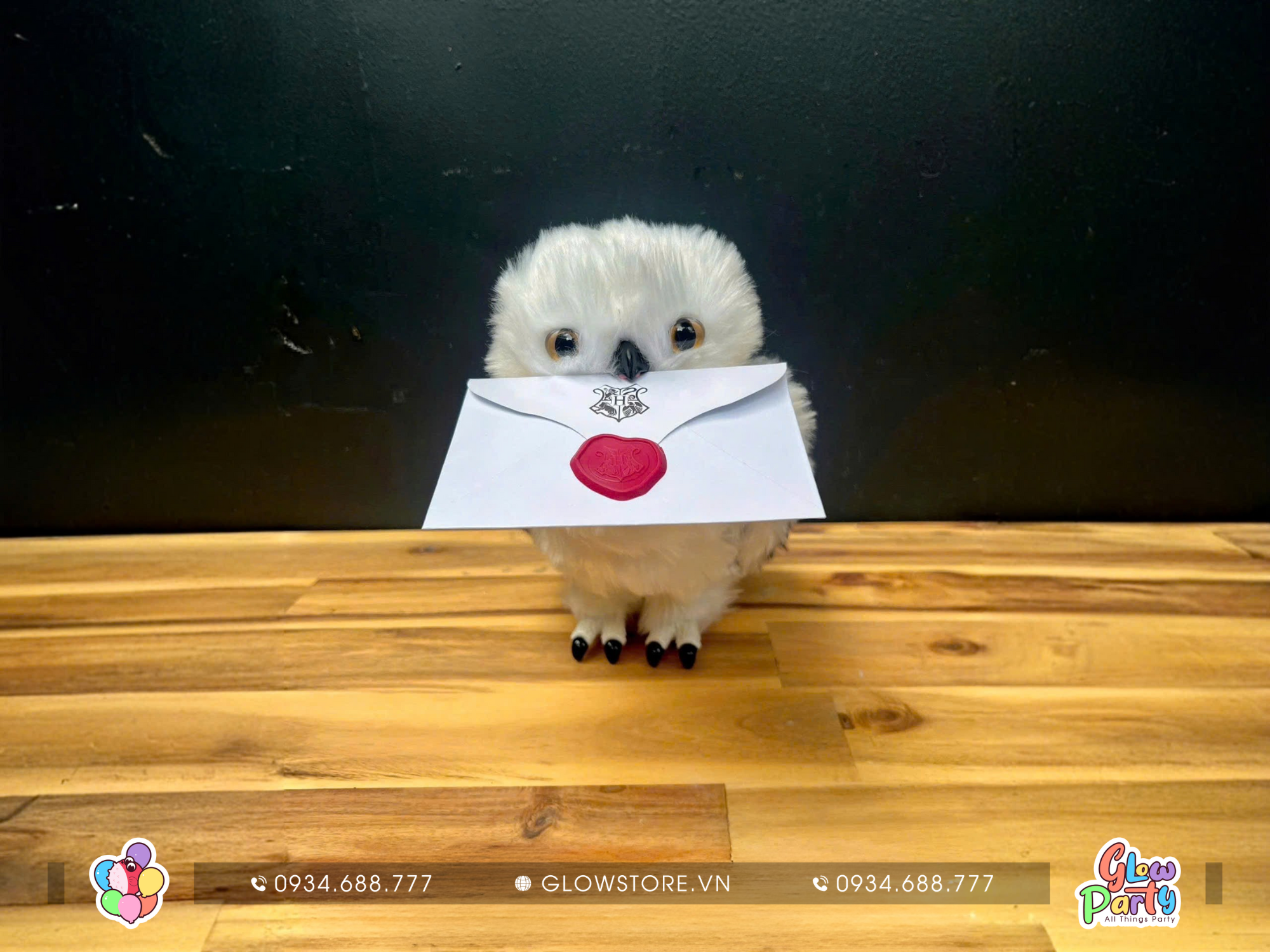 Thuê Cú tuyết đưa thư Hedwig Harry Potter Wizarding World