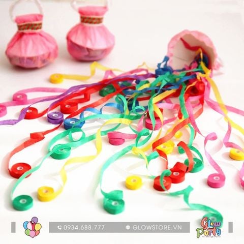 Túi Ném Giấy Nhiều Màu (Hand-Throw Confetti) – Tạo Khoảnh Khắc Lung Linh Theo Cách Thủ Công