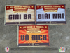 Bảng trao giải 60 x 40cm